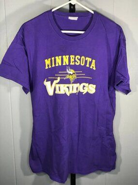 Vintage Minnesota Vikings NFL Football tshirt mens sz MD/LG
